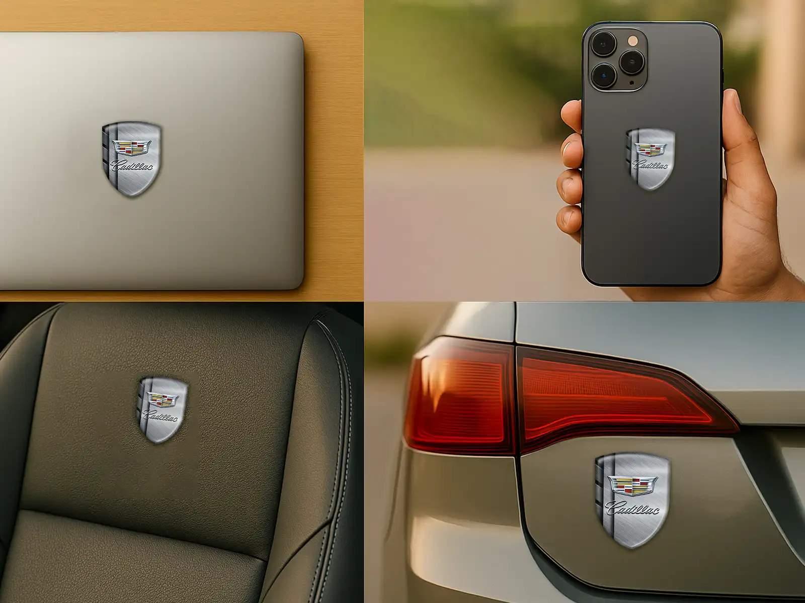 Cadillac Emblemi Auto Personalizzati Top Qualità Stile Moderno